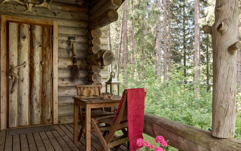 Rinnekämppä: Villetta, Casa, Casa, Edifici Giardino, Raccordo, Log Cabin, Agriturismo, Estate, Capannone, Cortile