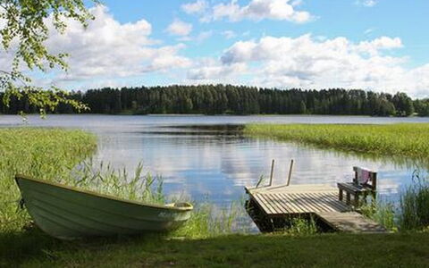 Alppimaja: Albero, Banca, Casa, Villetta, Lago, Stagno, Foresta, Log Cabin