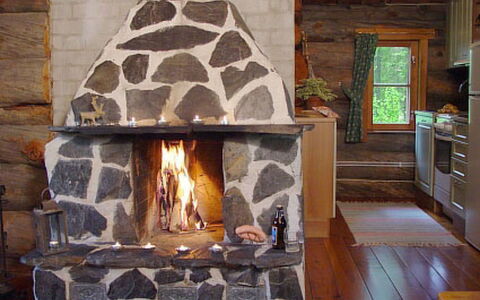 Alppimaja: Albero, Banca, Casa, Villetta, Lago, Stagno, Foresta, Log Cabin