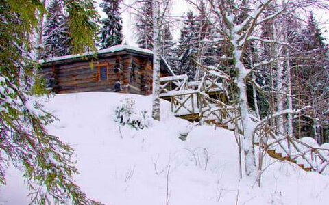 Alppimaja: Villetta, Casa, Casa, Edifici Giardino, Raccordo, Log Cabin, Agriturismo, Estate, Capannone, Cortile