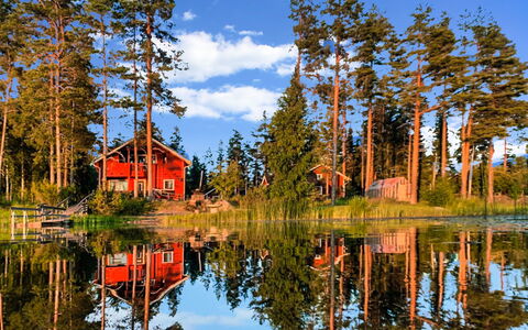 Kallioniemi: Acqua, Albero, Corpo D'Acqua, Natura, Ambiente Naturale, Paesaggio Naturale, Riflessione, Paesaggio, Banca