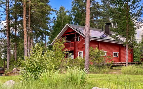Kallioniemi: Villetta, Casa, Casa, Raccordo, Edifici Giardino, Larice, Giardino, Log Cabin, Agriturismo