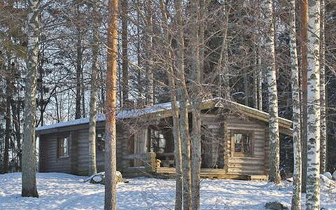 Mäntyniemi: Albero, Banca, Casa, Villetta, Lago, Stagno, Foresta, Log Cabin