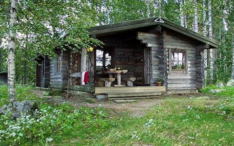 Mäntyniemi: Villetta, Casa, Casa, Edifici Giardino, Raccordo, Log Cabin, Agriturismo, Estate, Capannone, Cortile