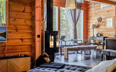 Villa Savonia: Albero, Banca, Casa, Villetta, Lago, Stagno, Foresta, Log Cabin