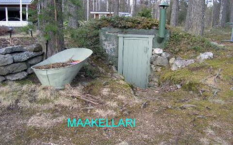 Elsanranta: Legna, Villetta, Log Cabin, Foresta, Capannone, Edifici Giardino, Larice, Woodland, Color Legno