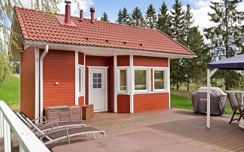 Mustijoenranta: Albero, Banca, Casa, Villetta, Lago, Stagno, Foresta, Log Cabin