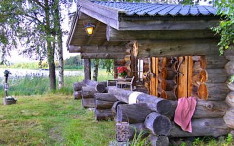 Kopinkallio 3: Villetta, Casa, Casa, Edifici Giardino, Raccordo, Log Cabin, Agriturismo, Estate, Capannone, Cortile