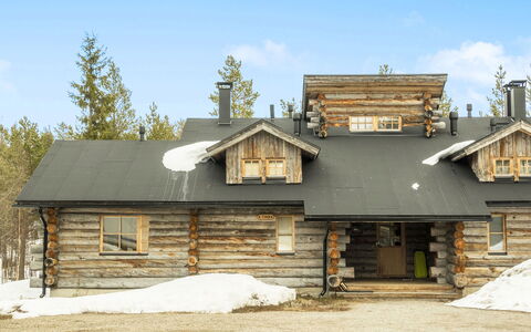 Atokka: Legna, Neve, Inverno, Villetta, Congelamento, Casa, Log Cabin, Larice, Raccordo