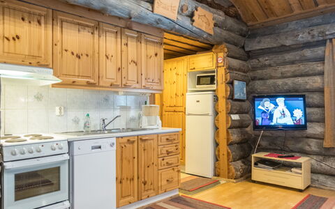 Atokka: Legna, Neve, Inverno, Villetta, Congelamento, Casa, Log Cabin, Larice, Raccordo