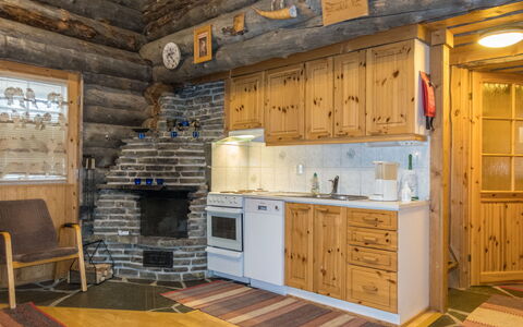 Atokka: Legna, Neve, Inverno, Villetta, Congelamento, Casa, Log Cabin, Larice, Raccordo