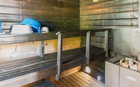 Heikinranta: Legna, Villetta, Log Cabin, Foresta, Capannone, Edifici Giardino, Larice, Woodland, Color Legno