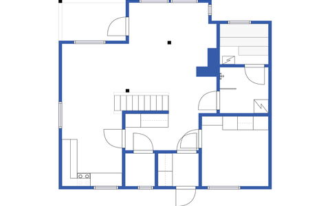 Poronpurema a: Legna, Villetta, Log Cabin, Foresta, Capannone, Edifici Giardino, Larice, Woodland, Color Legno
