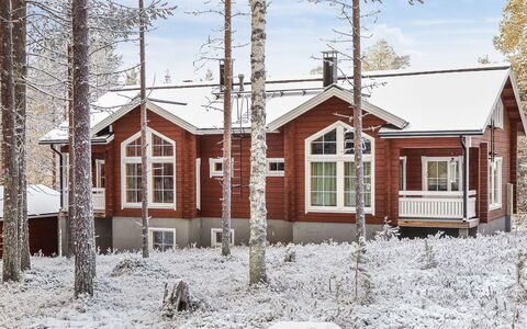 Poronpurema a: Legna, Villetta, Log Cabin, Foresta, Capannone, Edifici Giardino, Larice, Woodland, Color Legno
