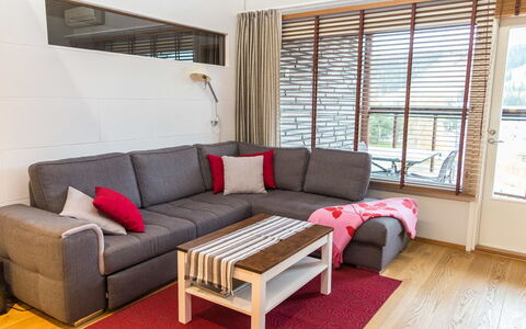 Tahko Spa Junior Suite Orange A6: Waterway, Banca, Alveo, Lago, Villetta, Foresta, Canale, Serbatoio, Log Cabin
