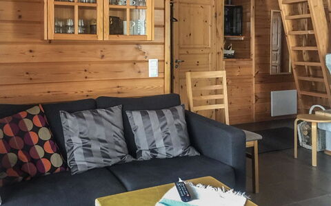 Lomaylläs B26 Palovaarankaarre 8 a: Waterway, Banca, Alveo, Lago, Villetta, Foresta, Canale, Serbatoio, Log Cabin