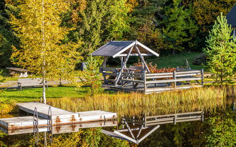 Iltarusko: Legna, Villetta, Color Legno, Latifoglie, Log Cabin, Plank, Soffitto, Materiali Naturali, Legname, Edifici Giardino