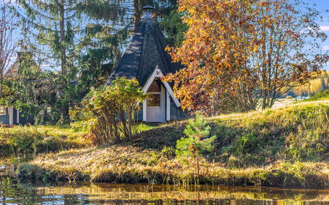 Iltarusko: Legna, Villetta, Color Legno, Latifoglie, Log Cabin, Plank, Soffitto, Materiali Naturali, Legname, Edifici Giardino
