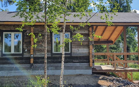Eräkorven Kelotupa: Villetta, Casa, Casa, Edifici Giardino, Raccordo, Log Cabin, Agriturismo, Estate, Capannone, Cortile