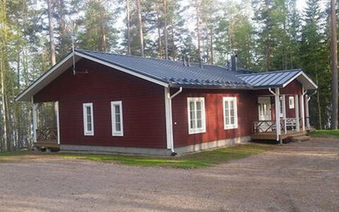 Ylä-Hannala: Villetta, Casa, Casa, Edifici Giardino, Raccordo, Log Cabin, Agriturismo, Estate, Capannone, Cortile