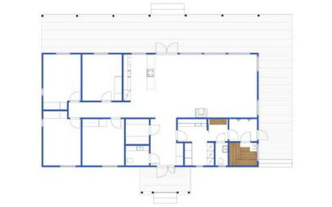 Ylä-Hannala: Villetta, Casa, Casa, Edifici Giardino, Raccordo, Log Cabin, Agriturismo, Estate, Capannone, Cortile