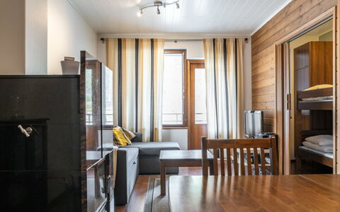 Villa Ylläs 201: Legna, Raccordo, Villetta, Casa, Casa, Plank, Edifici Giardino, Log Cabin, Latifoglie, Portico