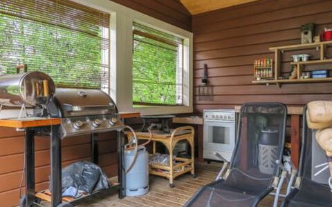 Villa Petra: Legna, Villetta, Log Cabin, Foresta, Capannone, Edifici Giardino, Larice, Woodland, Color Legno