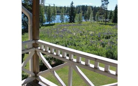 Keitaanniemen Lomamökki: Legna, Villetta, Log Cabin, Foresta, Capannone, Edifici Giardino, Larice, Woodland, Color Legno