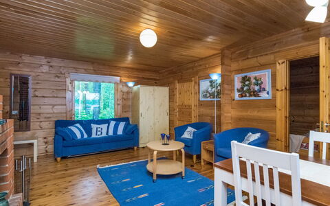 Koivuranta: Legna, Villetta, Log Cabin, Foresta, Capannone, Edifici Giardino, Larice, Woodland, Color Legno