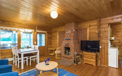Koivuranta: Legna, Villetta, Log Cabin, Foresta, Capannone, Edifici Giardino, Larice, Woodland, Color Legno