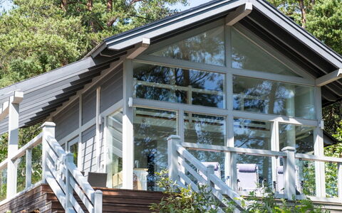 Sjöboda Sea: Albero, Banca, Casa, Villetta, Lago, Stagno, Foresta, Log Cabin