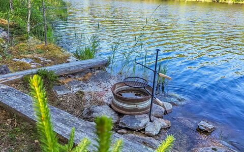 Sointukallio: Legna, Villetta, Casa, Log Cabin, Legname, Raccordo, Latifoglie, Materiali Naturali, Edifici Giardino, Capanna