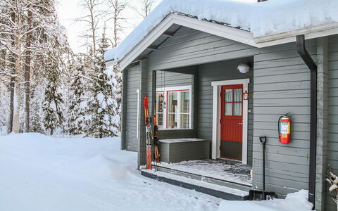 Yllästokka 7: Villetta, Casa, Casa, Edifici Giardino, Raccordo, Log Cabin, Agriturismo, Estate, Capannone, Cortile