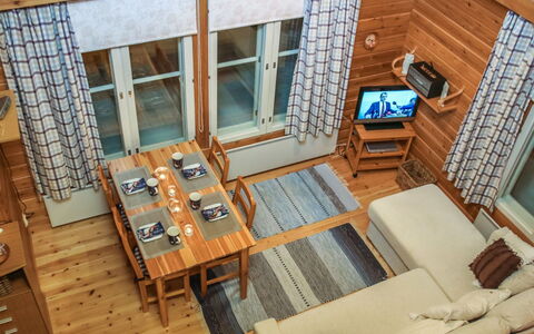 Yllästokka 7: Villetta, Casa, Casa, Edifici Giardino, Raccordo, Log Cabin, Agriturismo, Estate, Capannone, Cortile