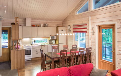 Teerenpesä: Legna, Inverno, Neve, Casa, Villetta, Congelamento, Raccordo, Log Cabin, Ghiaccio