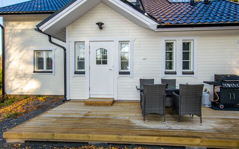 Hovimäki: Villetta, Casa, Casa, Edifici Giardino, Raccordo, Log Cabin, Agriturismo, Estate, Capannone, Cortile