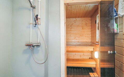 Inninniemi: Legna, Villetta, Log Cabin, Foresta, Capannone, Edifici Giardino, Larice, Woodland, Color Legno