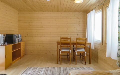Inninniemi: Legna, Villetta, Log Cabin, Foresta, Capannone, Edifici Giardino, Larice, Woodland, Color Legno