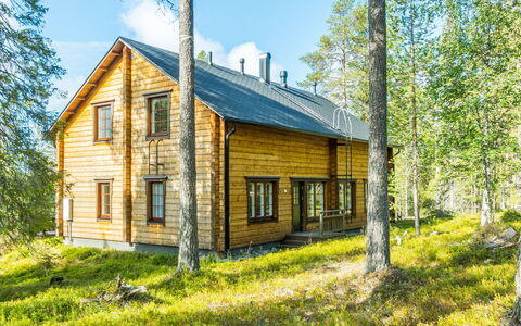 Tervakko: Villetta, Casa, Casa, Edifici Giardino, Raccordo, Log Cabin, Agriturismo, Estate, Capannone, Cortile