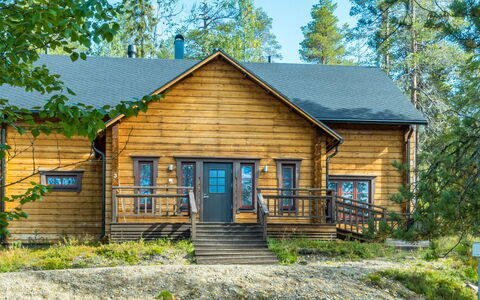 Tervakko: Villetta, Casa, Casa, Edifici Giardino, Raccordo, Log Cabin, Agriturismo, Estate, Capannone, Cortile