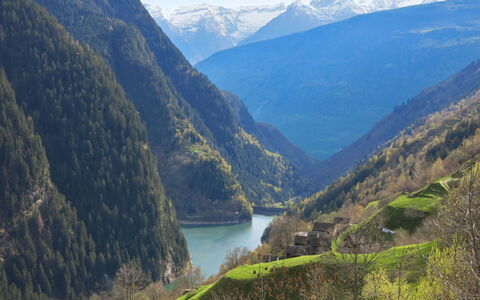 Rustico Cà Dru Lurenz: Acqua, Cielo, Pianta, Paesaggio Naturale, Corso Di Golf, Albero, Vegetazione, Lotto, Highland