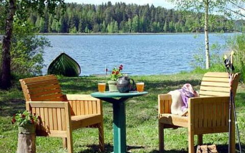Kopinkallio 1: Albero, Banca, Casa, Villetta, Lago, Stagno, Foresta, Log Cabin