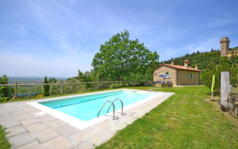 Villa Il Palazzone: Proprietà, Piscina, Immobiliare, Casa, Estate, Costruzione, Casa, Vacanza, Villa, Zona Residenziale