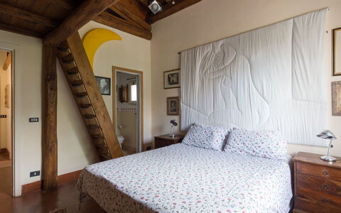 Rocca di Papa 102: Camera Da Letto, Letto, Mobilia, Camera, Proprietà, Telaio Del Letto, Interior Design, Lenzuolo, Soffitto, Costruzione