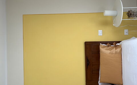 Gli Appartamenti Di Manuela: Giallo, Parete, Camera, Dipingere, Color Legno, Gesso