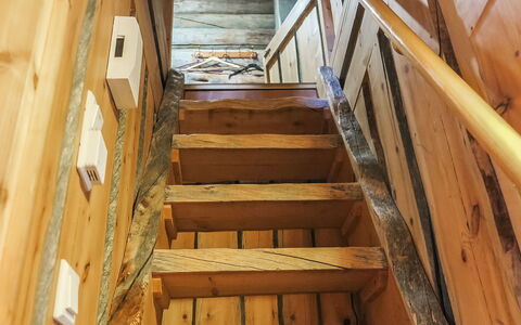 Tokkapirtti 3: Legna, Villetta, Log Cabin, Foresta, Capannone, Edifici Giardino, Larice, Woodland, Color Legno