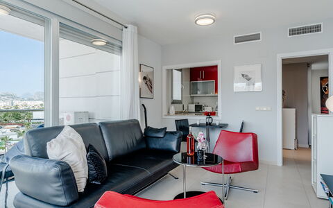 Entremares: Appartamento, Interior Design, Mobilia, Soffitto, Camera, Soggiorno, Divano, Sedia, Bicchiere