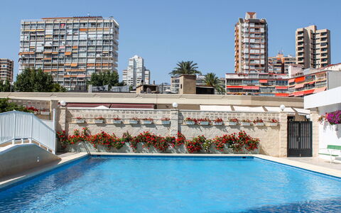 Benidorm 954: Piscina, Proprietà, Costruzione, Immobiliare, Ricorrere, Hotel, Condominio, Tempo Libero, Appartamento, Architettura