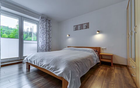 Wisła: Letto, Interior Design, Camera Da Letto, Pavimentazione, Legna, Soffitto, Pavimento, Pavimento In Legno, Bedding, Camera