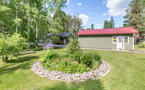Isoniemi: Legna, Villetta, Log Cabin, Foresta, Capannone, Edifici Giardino, Larice, Woodland, Color Legno